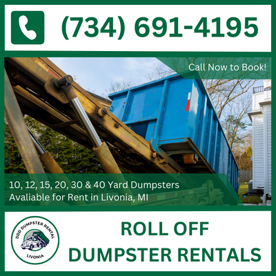What are roll-off dumpsters, and how are they different from other types of dumpsters?